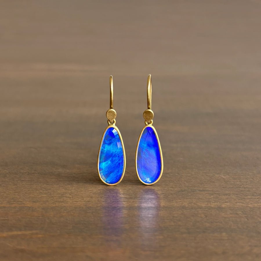 Australian Opal Drop Earrings