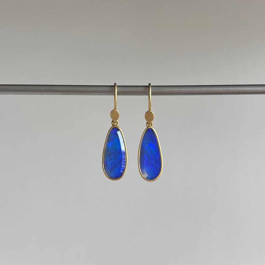 Australian Opal Drop Earrings