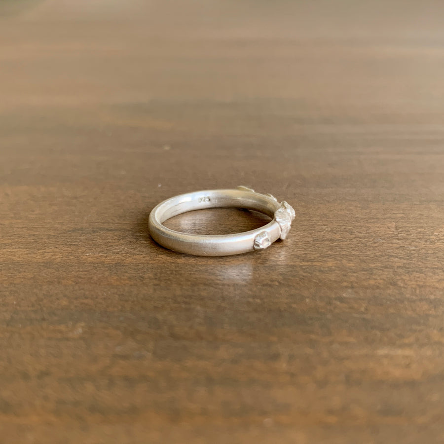 Silver Barnacle Ring