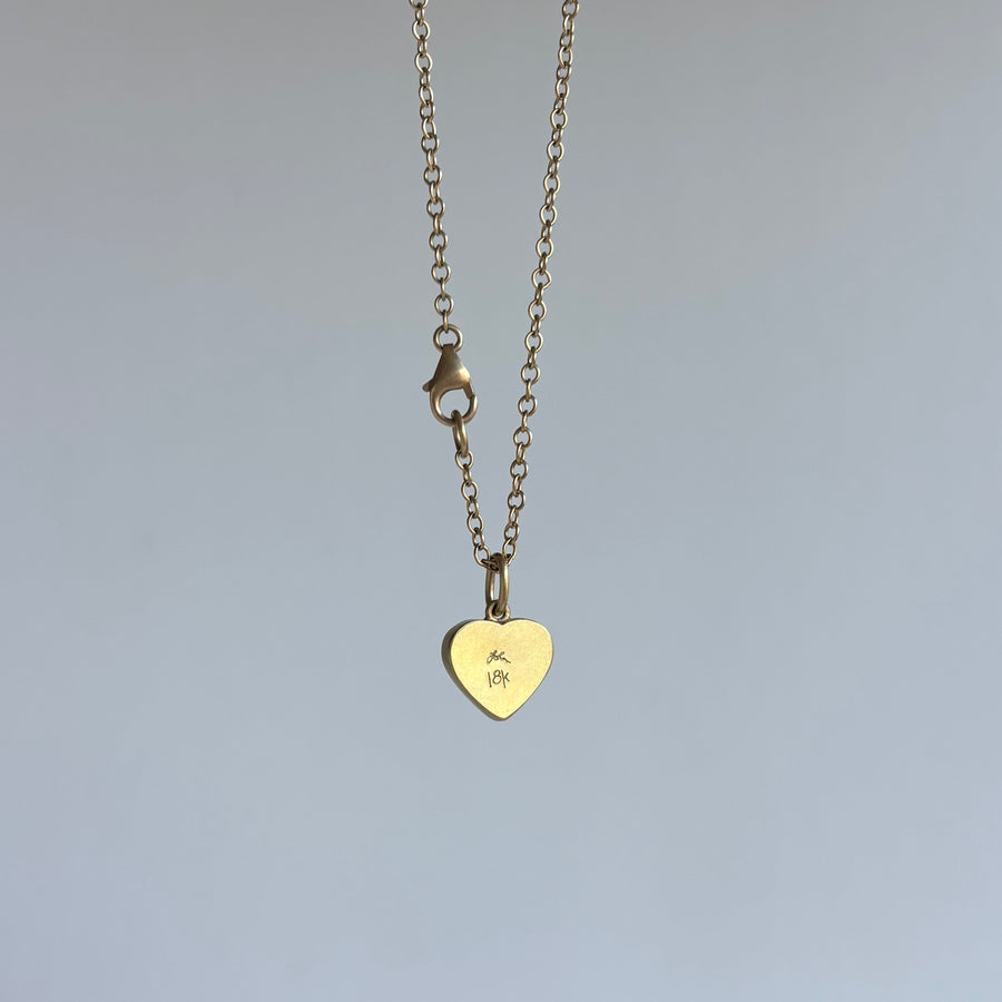 Australian Sapphire Sweetheart Pendant