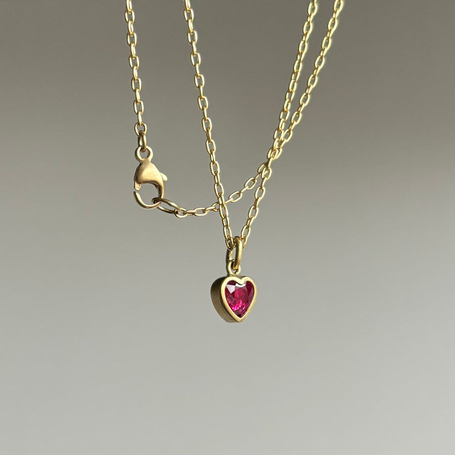 Ruby Sweetheart Pendant