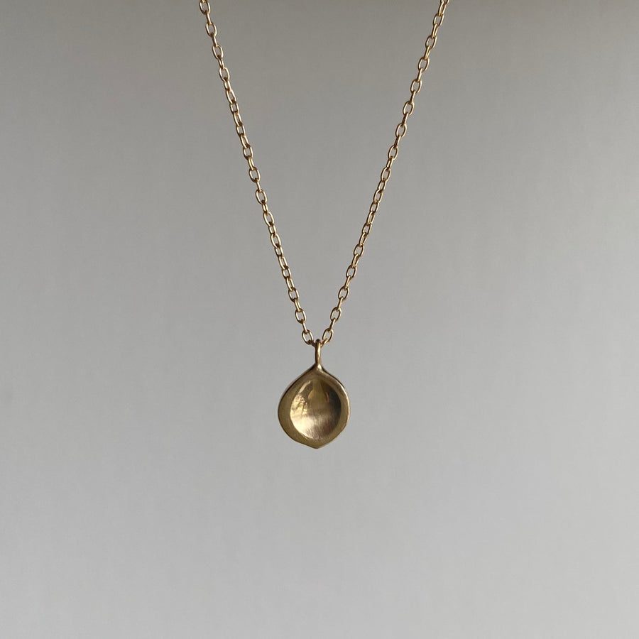 Gold Seed Pendant