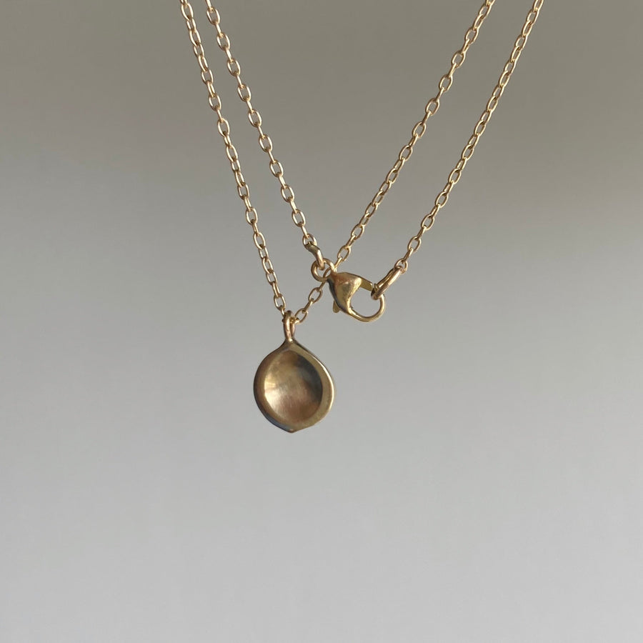 Gold Seed Pendant
