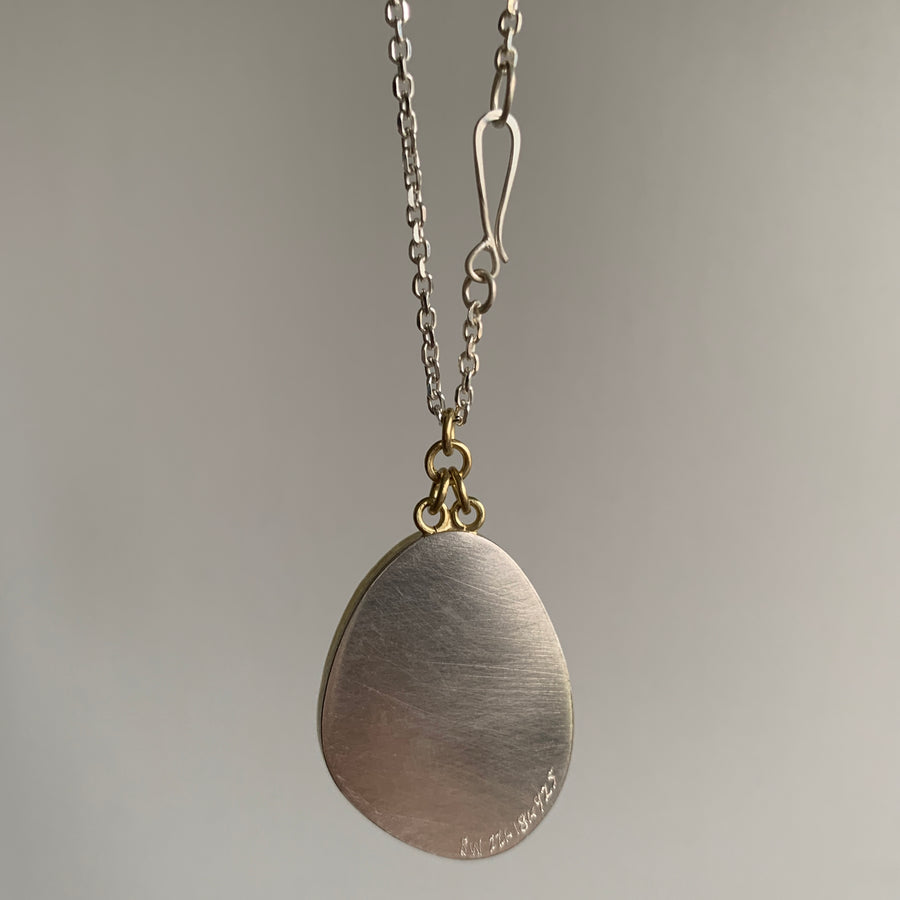 Large Kingman Turquoise Pendant