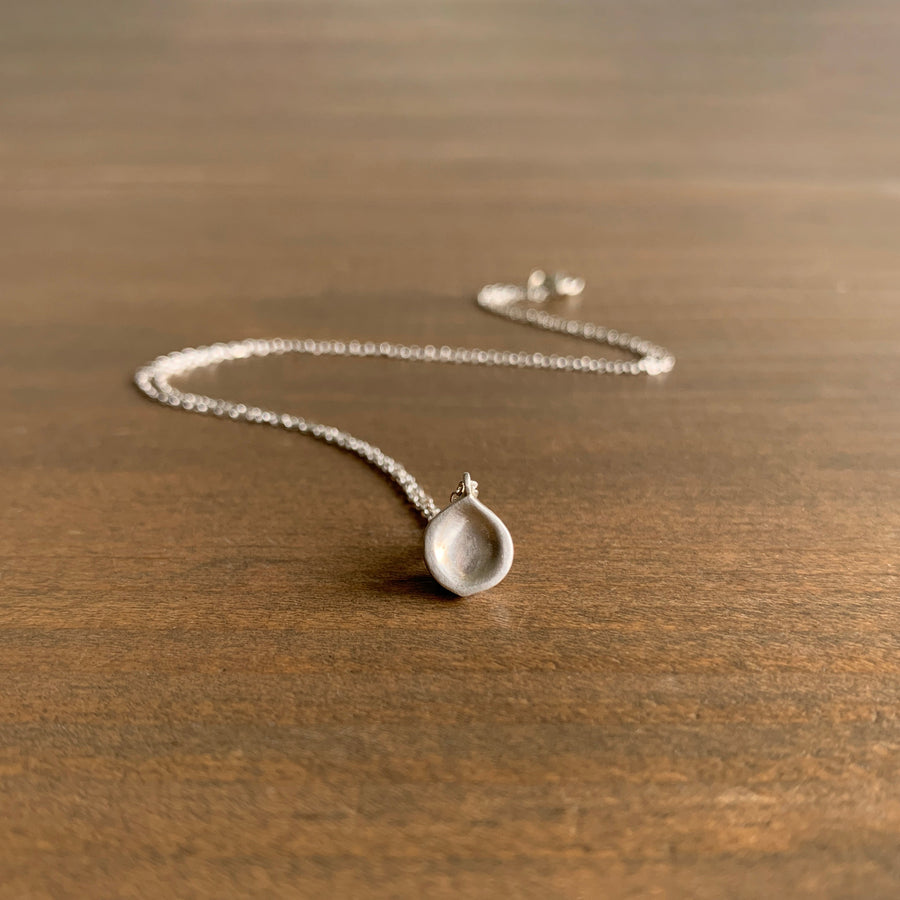 Silver Seed Pendant