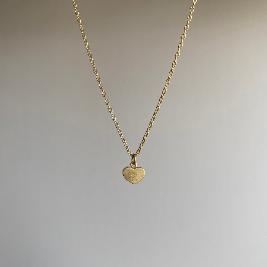 Emerald Sweetheart Necklace