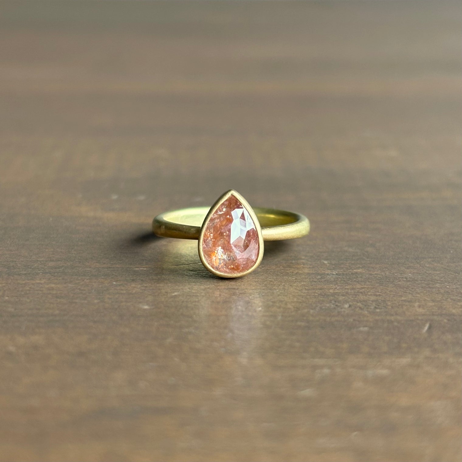 Twinkle Luxe Teardrop Ring