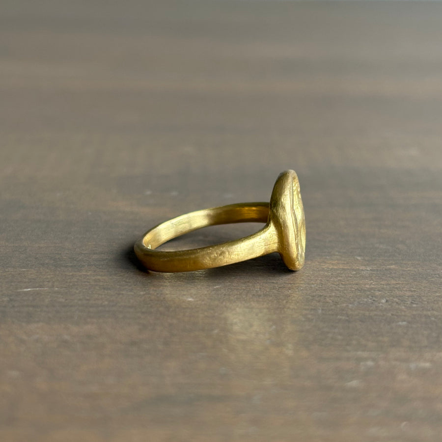 22k Gold Empress Cast Ring