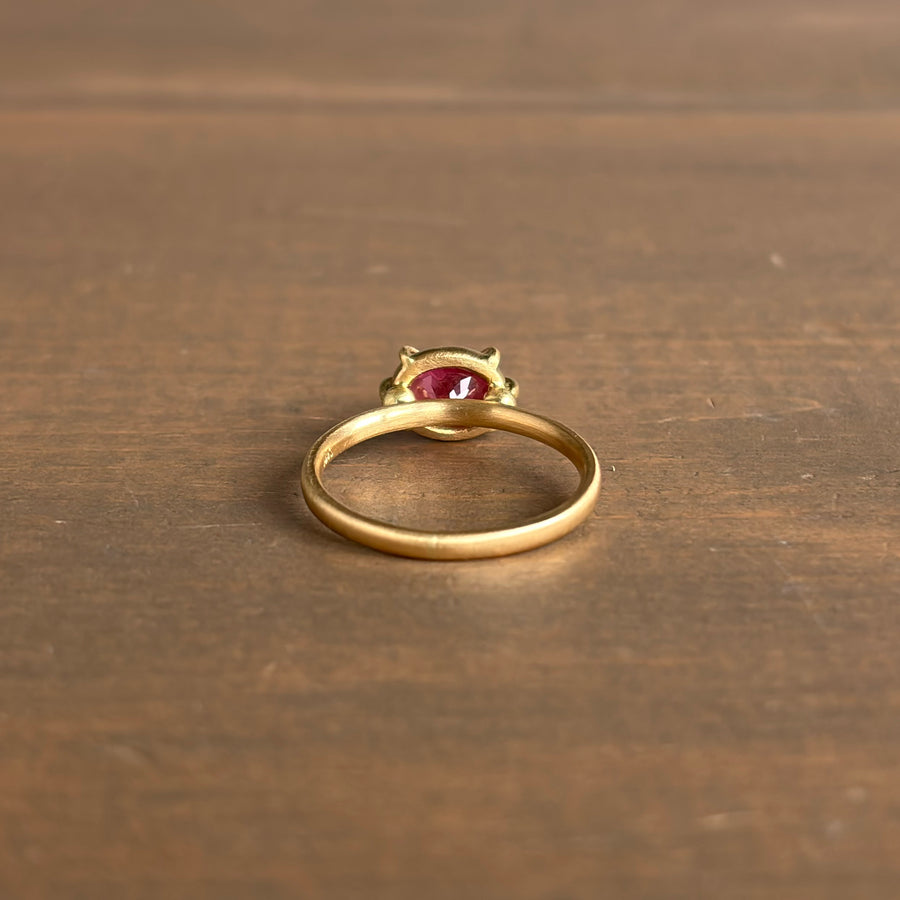 Greta Pink Spinel Vanity Ring