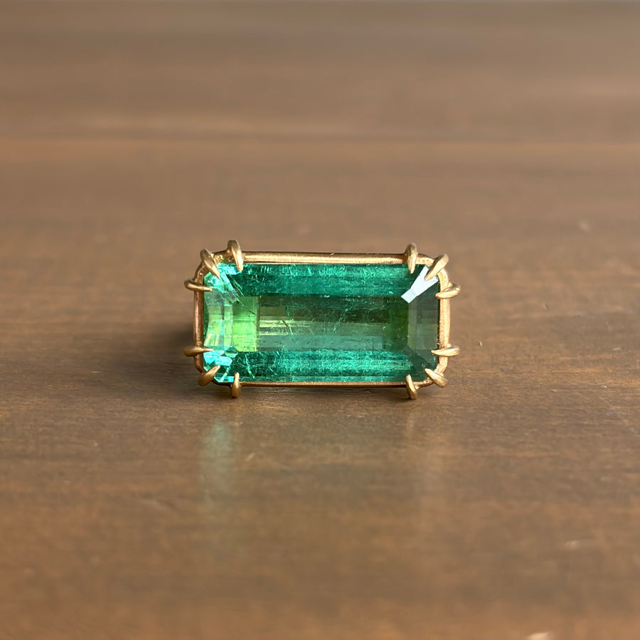 Grand Birch Forest Tourmaline Vanity Ring