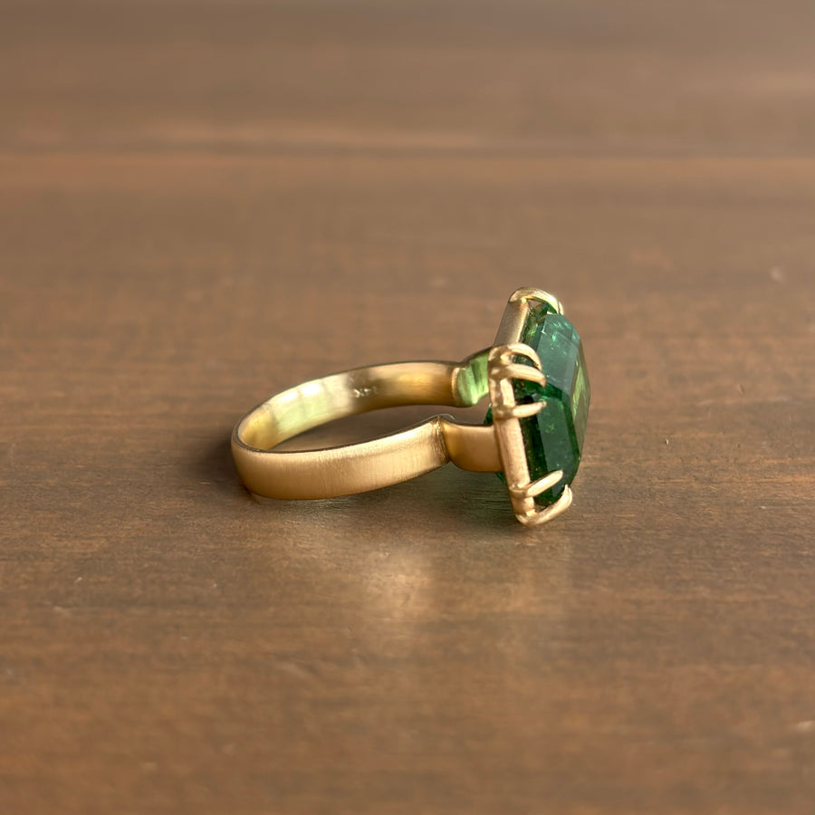 Grand Birch Forest Tourmaline Vanity Ring