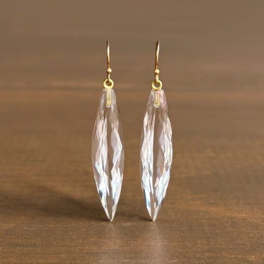 Rosanne Pugliese Rock Crystal Brancusi Earrings main image