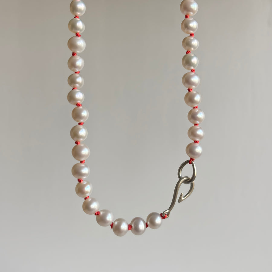 Hailstone Pearl Ruthie B. Necklace