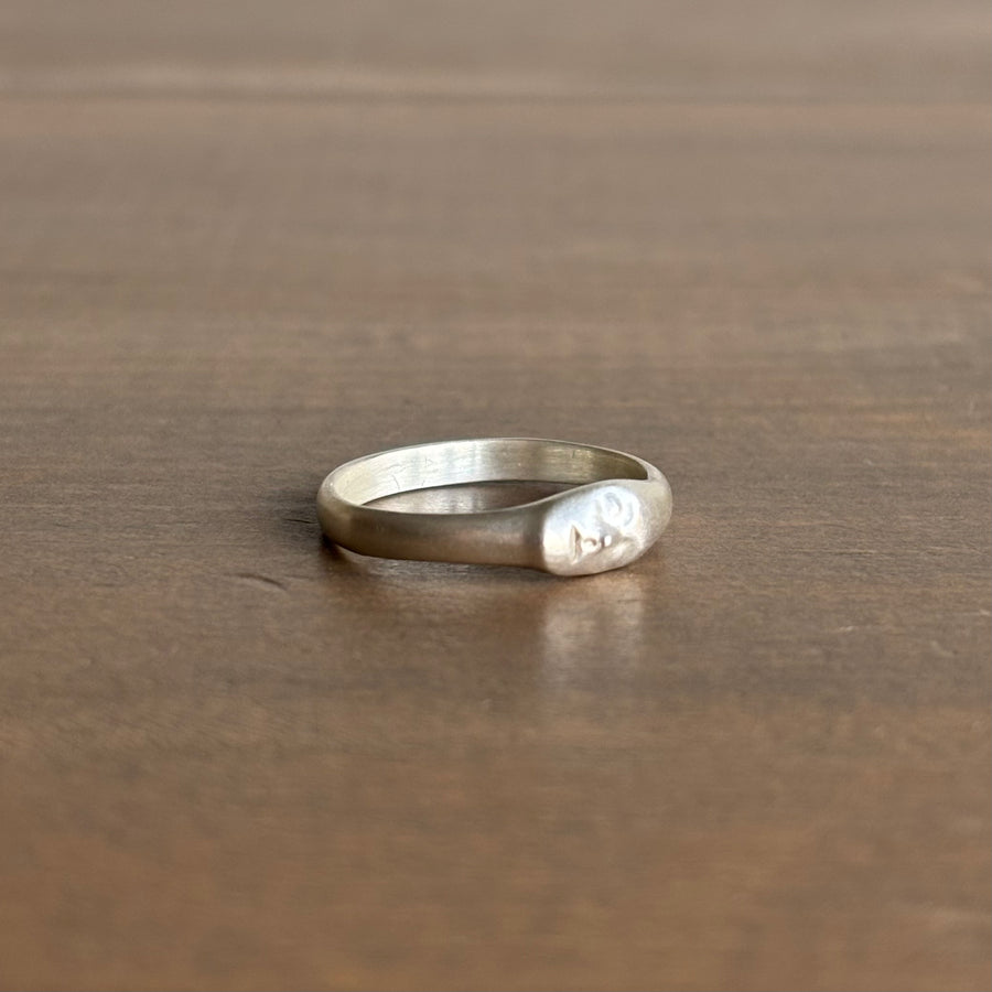 Little Grey Lady Cameo Ring