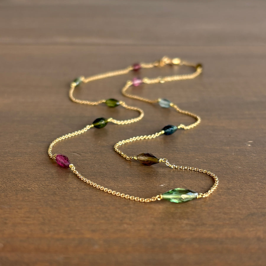 Tourmaline Victorian Chain