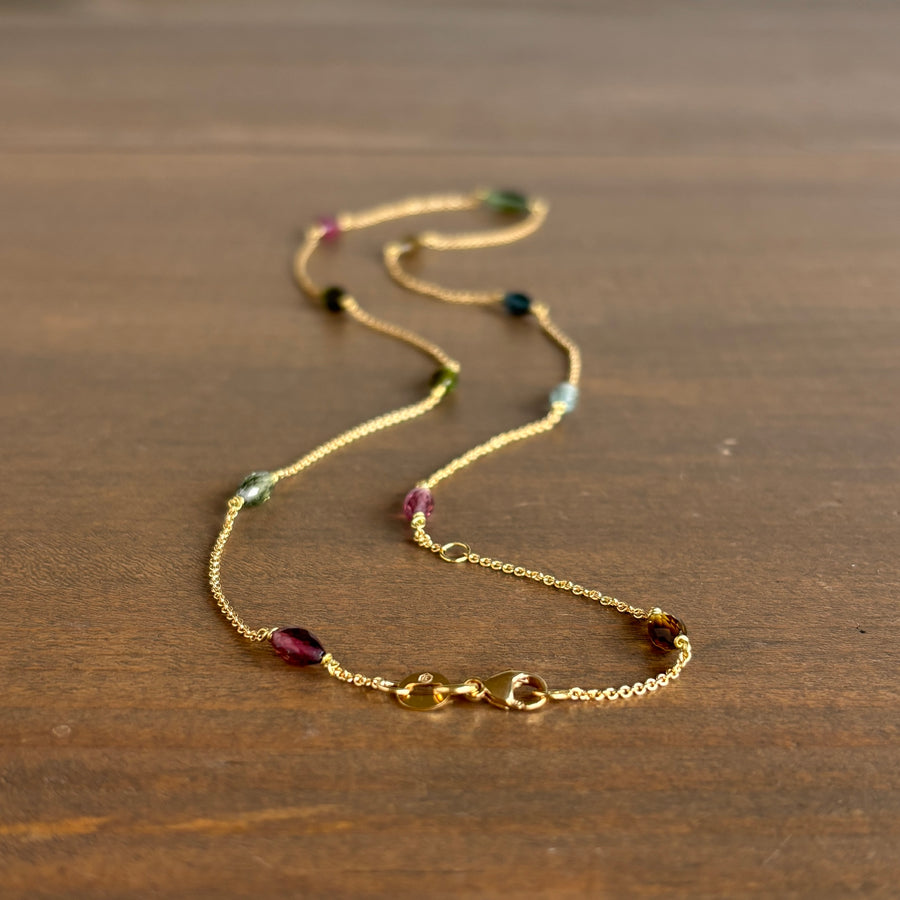 Tourmaline Victorian Chain