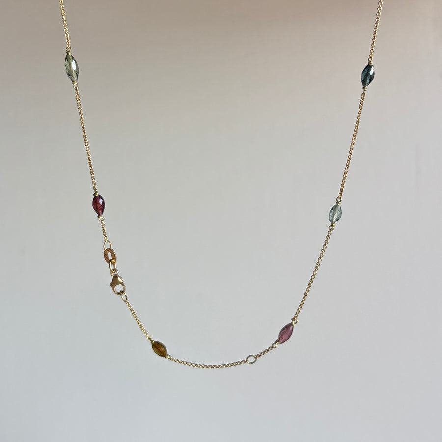 Tourmaline Victorian Chain