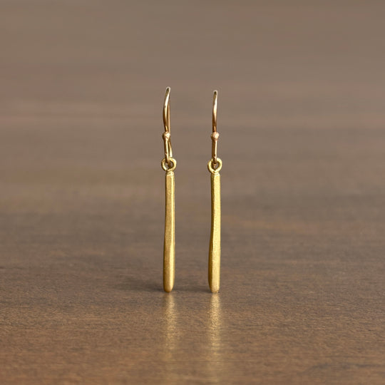 Classic Gold Twig Earrings