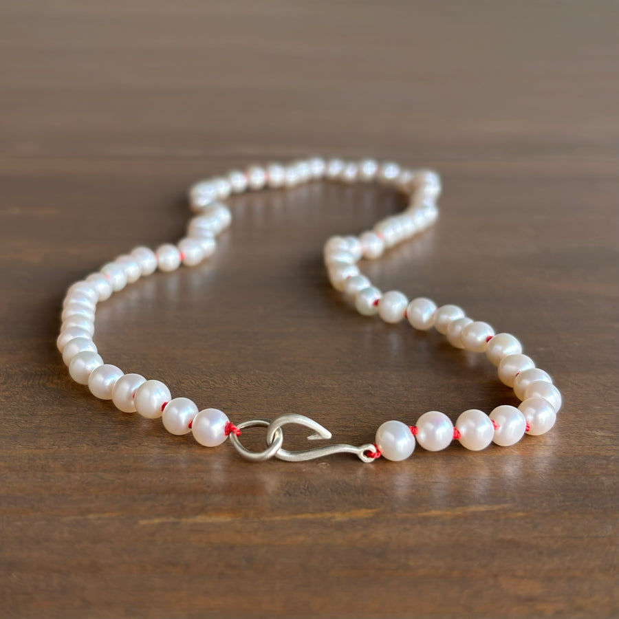 Hailstone Pearl Ruthie B. Necklace