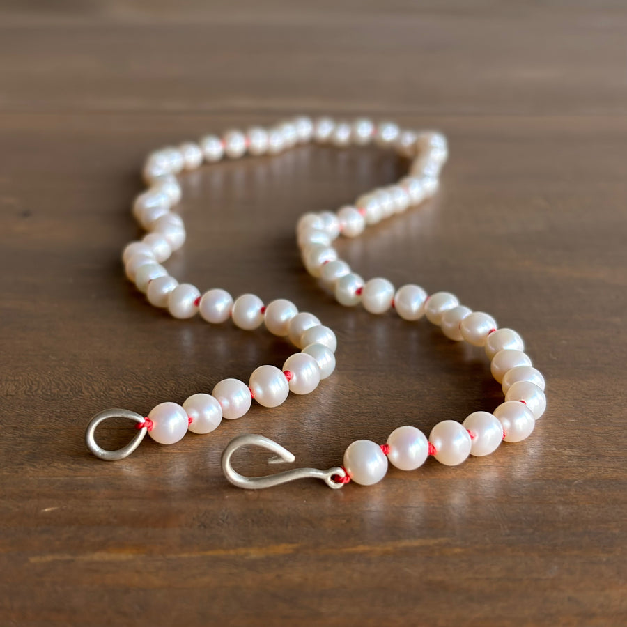 Hailstone Pearl Ruthie B. Necklace