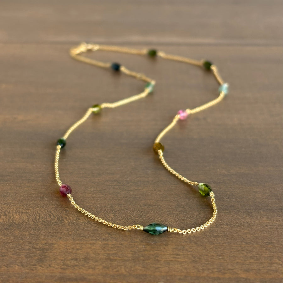 Tourmaline Victorian Chain