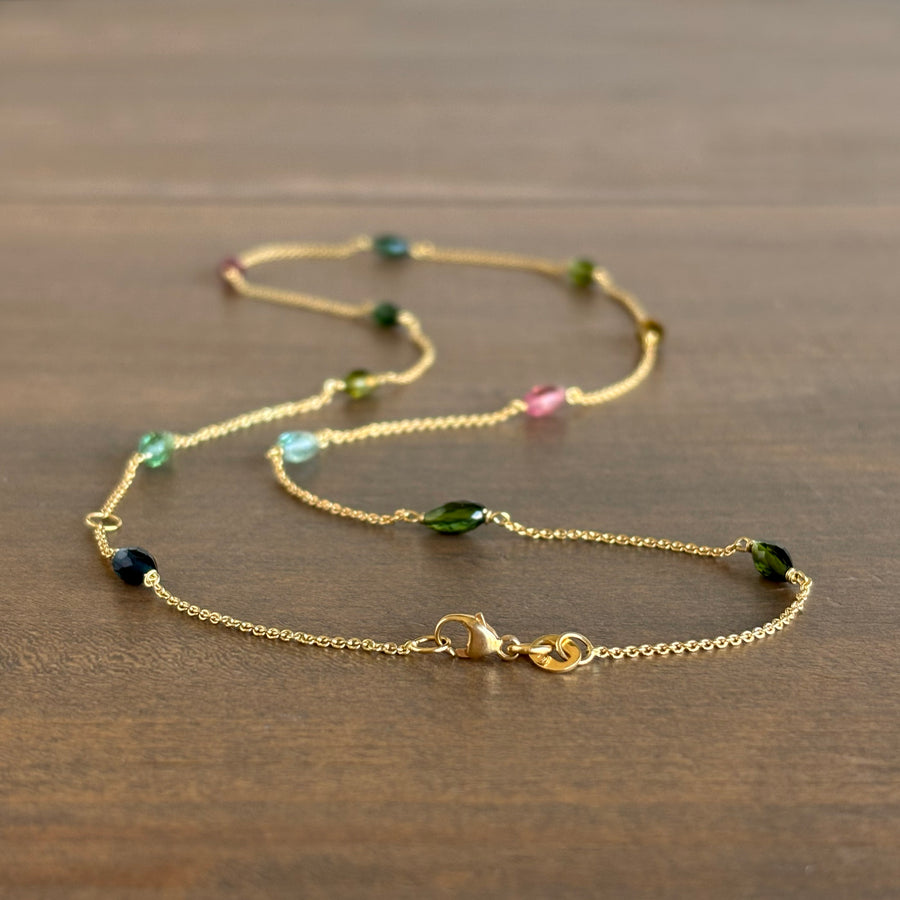 Tourmaline Victorian Chain