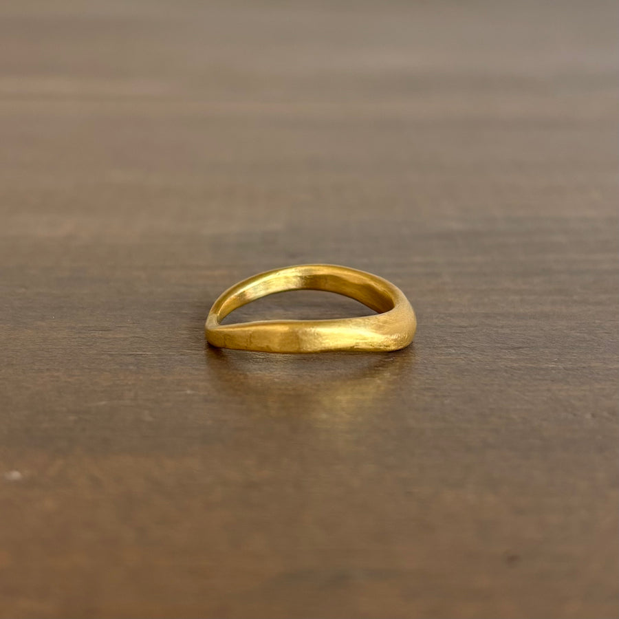 22k Gold Wave Ring