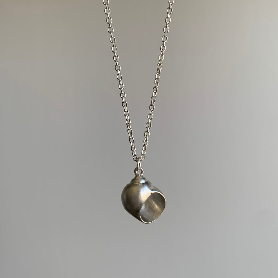 Little Moon Snail Shell Ruthie B. Necklace