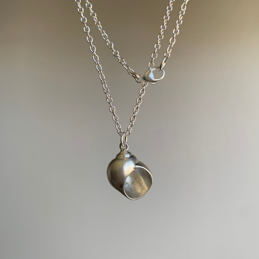 Little Moon Snail Shell Ruthie B. Necklace
