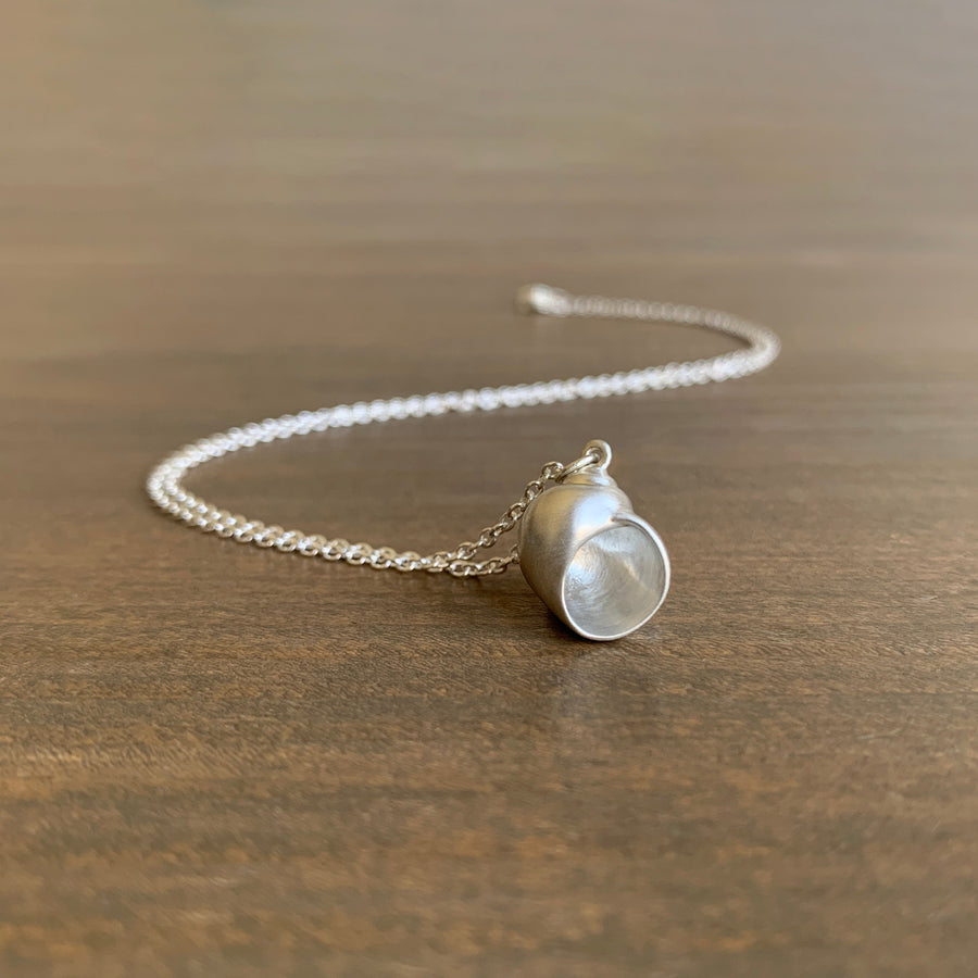 Little Moon Snail Shell Ruthie B. Necklace