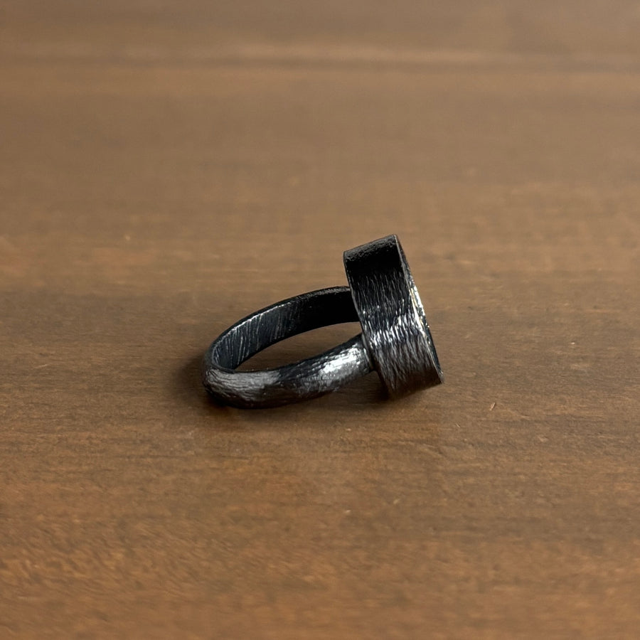 Oval Gold Mosaic Ring