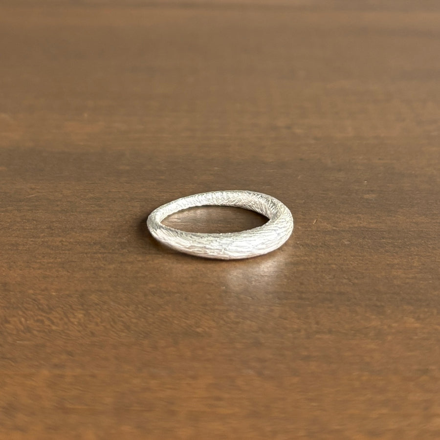 Silver Tapered Band
