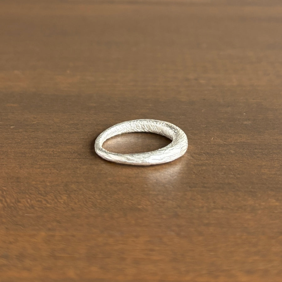 Silver Tapered Band