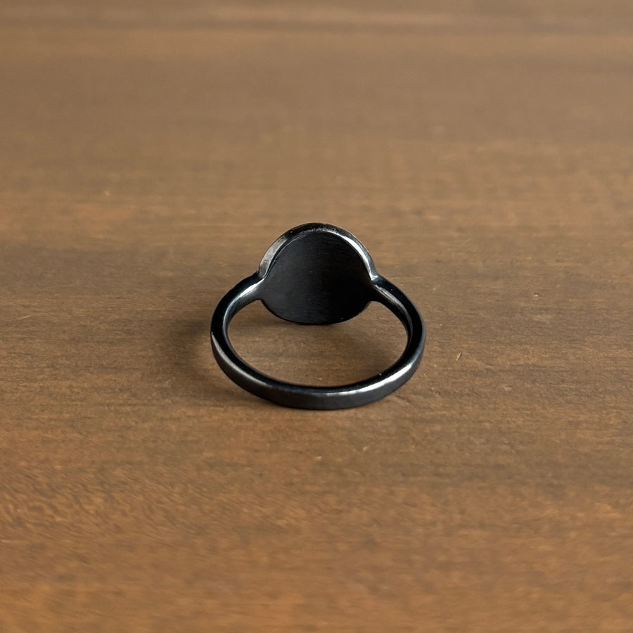 Small Cigar Band Ring