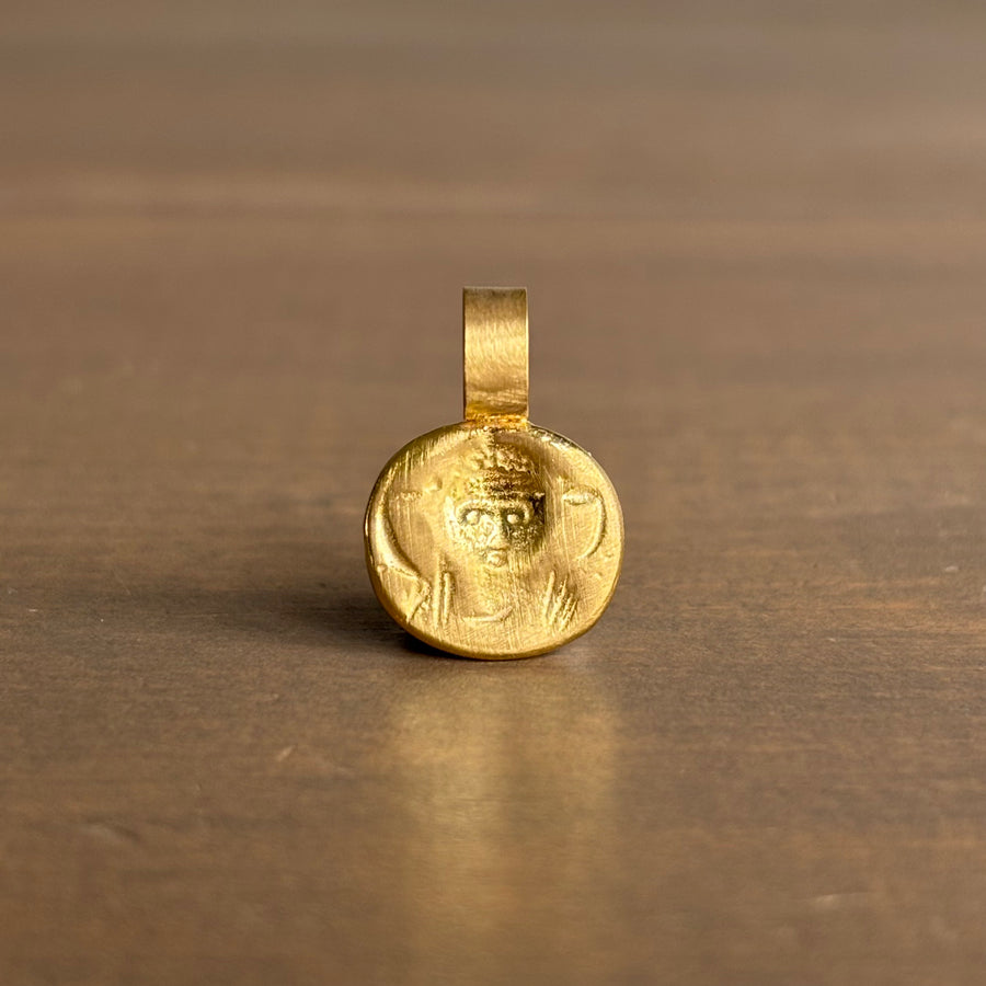 22k Gold Empress Pendant