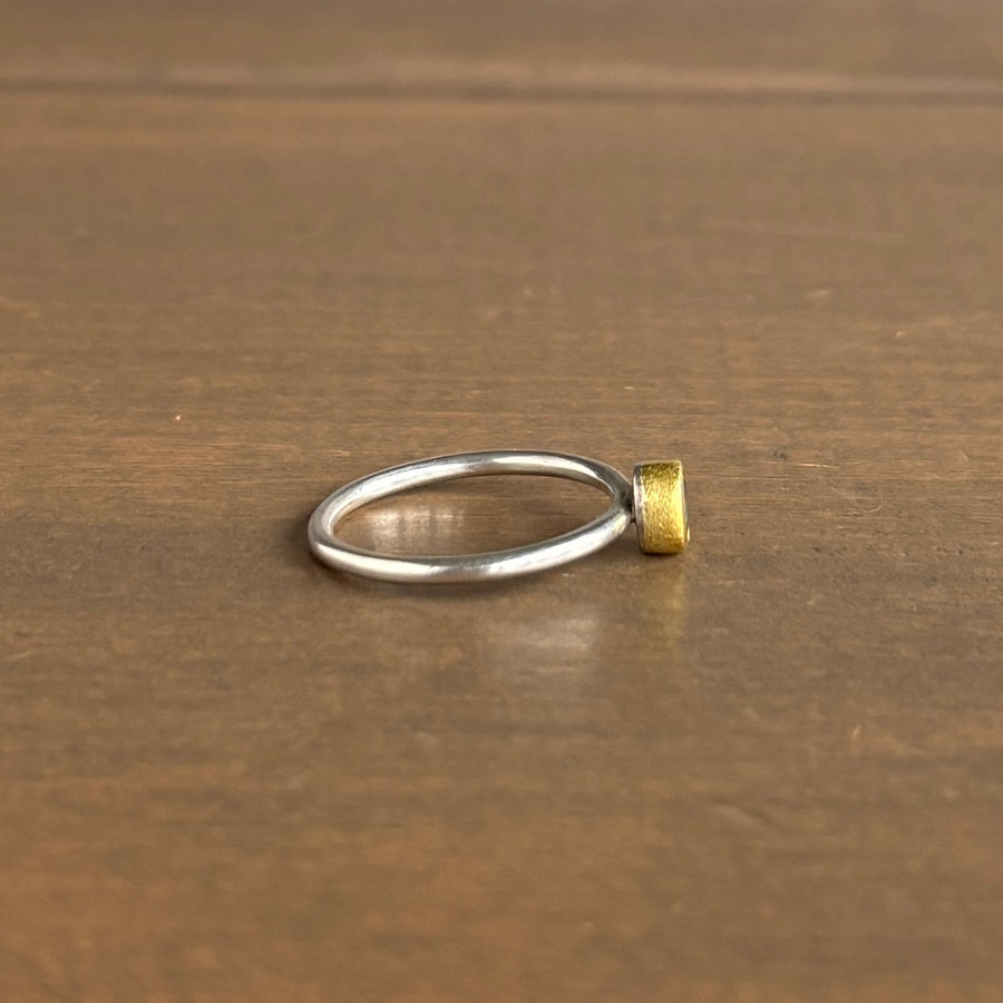 Oval Blue Tourmaline RIng