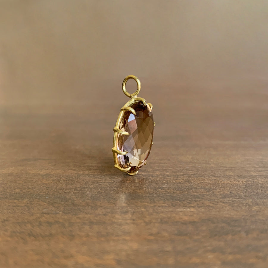 Ametrine Faceted Oval Pendant