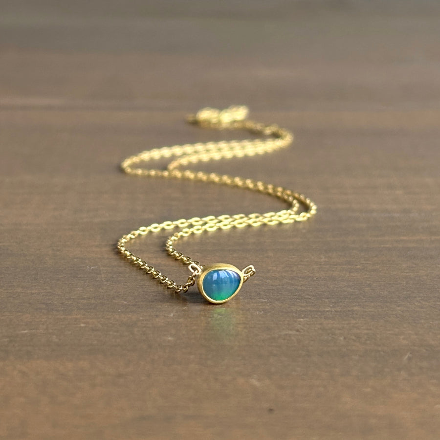 Mini Australian Opal Necklace