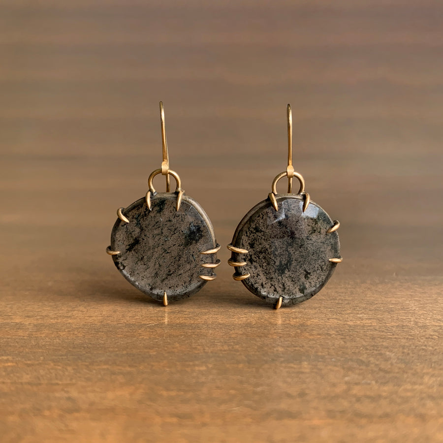 Chromatography Quartz Vanity Earrings