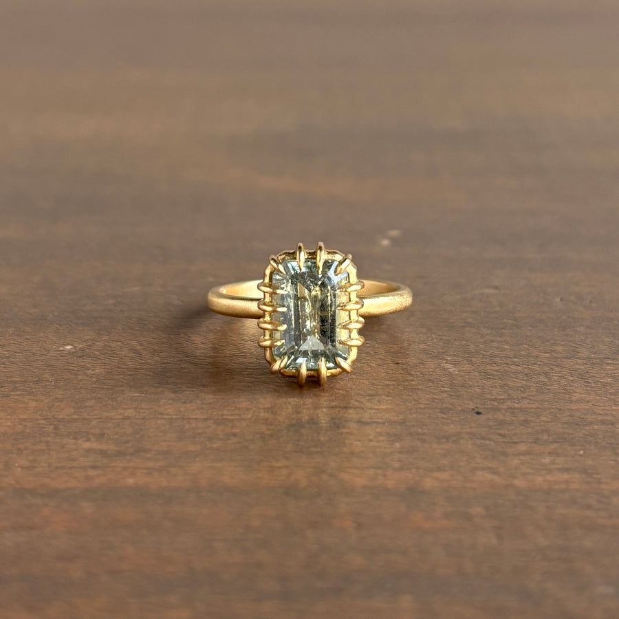 Looking Glass Tourmaline Vanity Ring