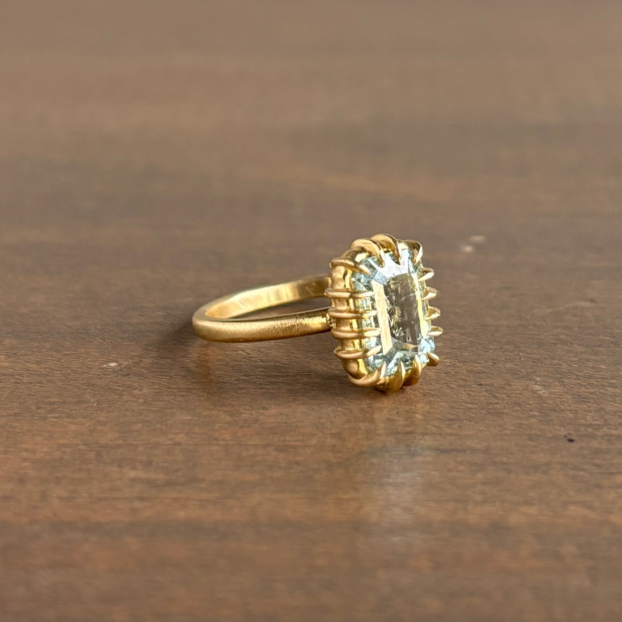 Looking Glass Tourmaline Vanity Ring