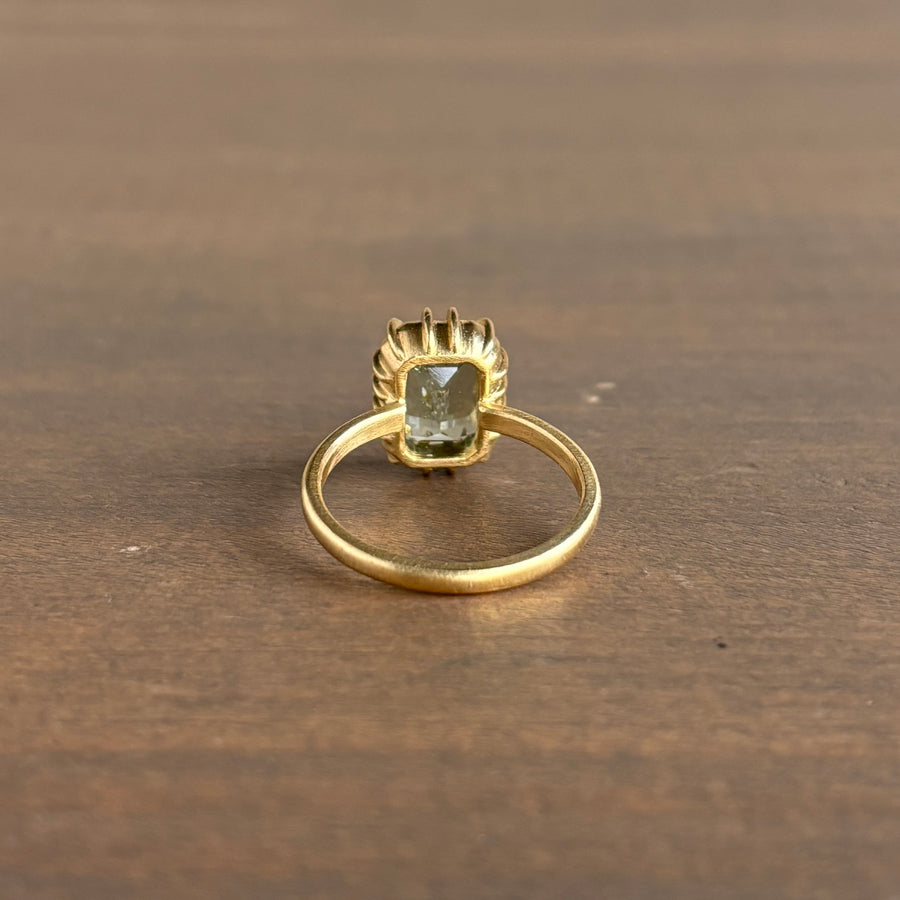 Looking Glass Tourmaline Vanity Ring