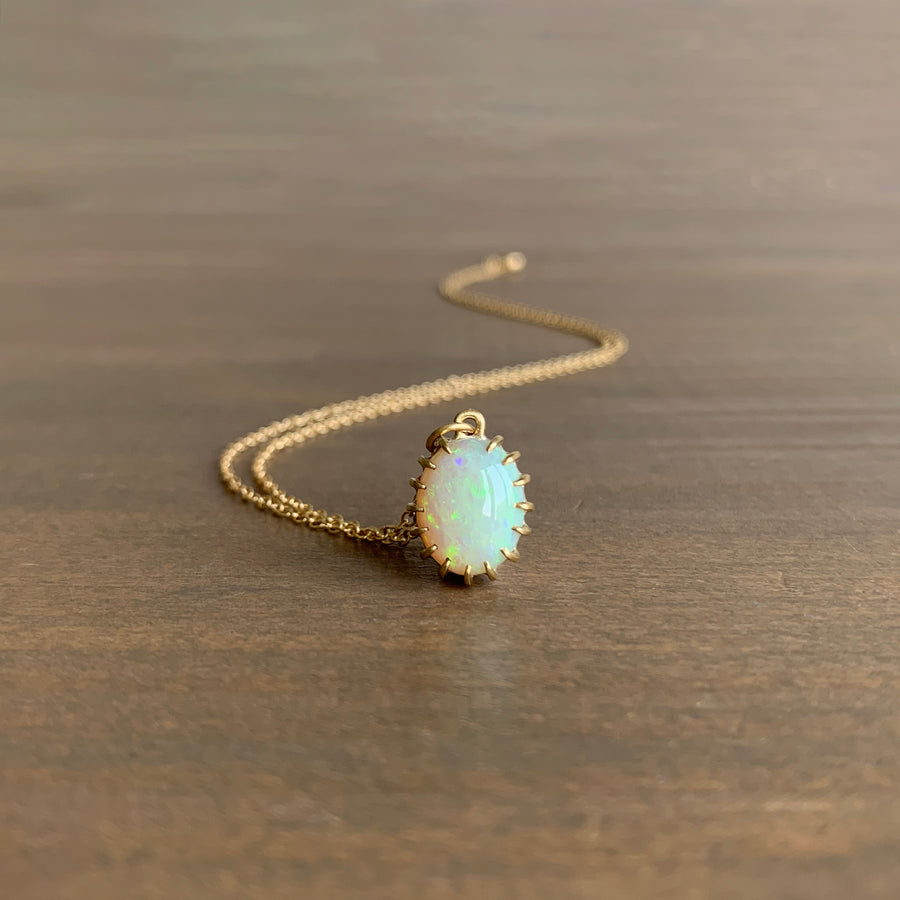 Queen of the Fae Opal Vanity Necklace