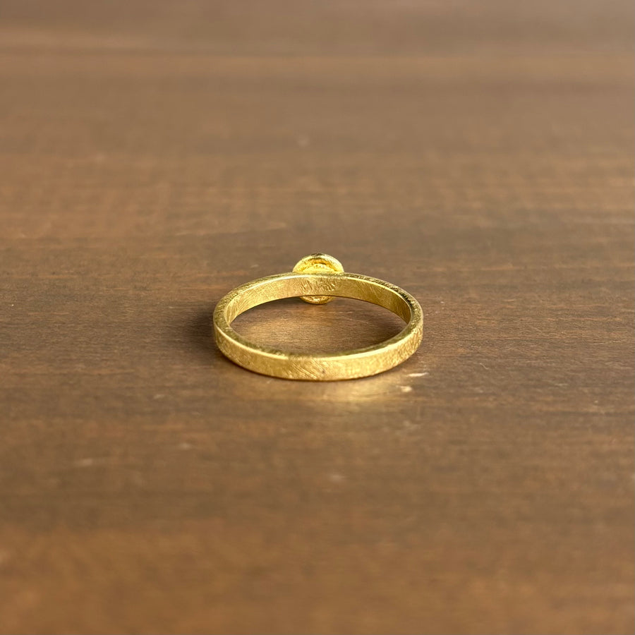 Petite White Diamond Ring