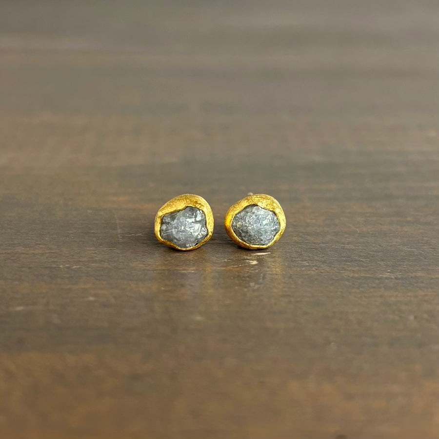 Diamond Crystal Stud Earrings