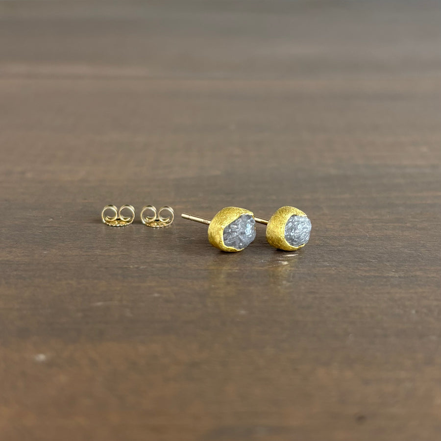 Diamond Crystal Stud Earrings
