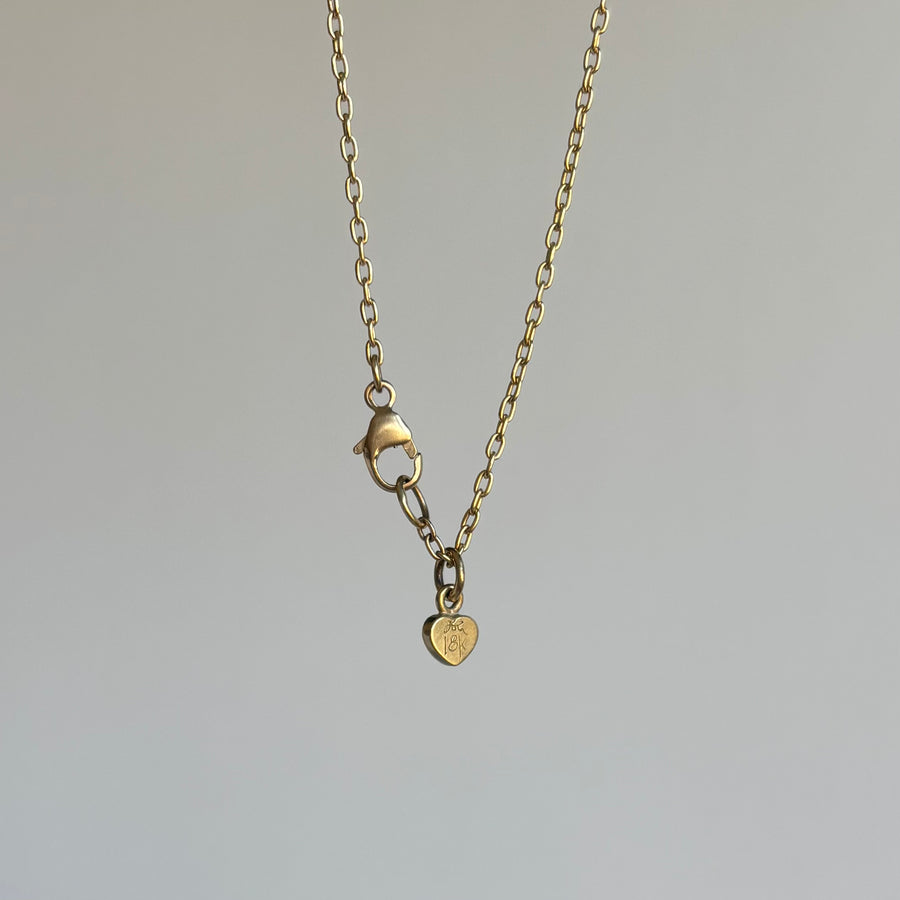 Itty Bitty Ruby Sweetheart Pendant
