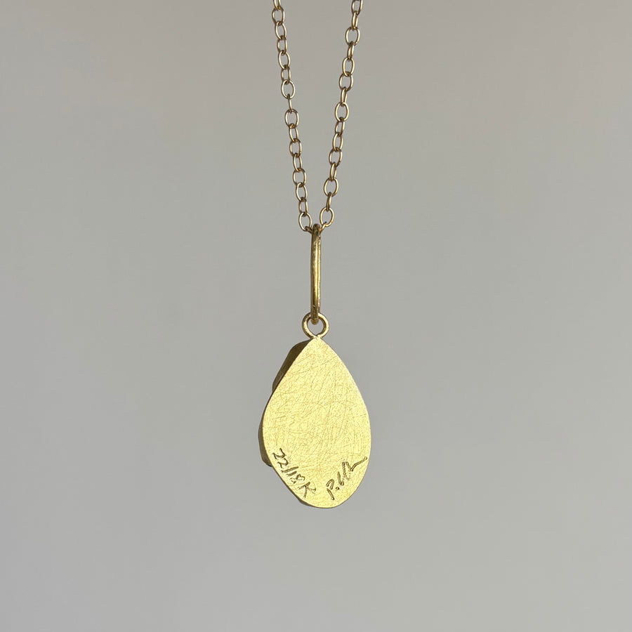 Aquamarine Crystal Pendant