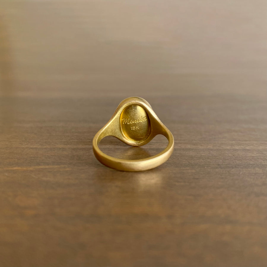 Indicolite Tourmaline Ring