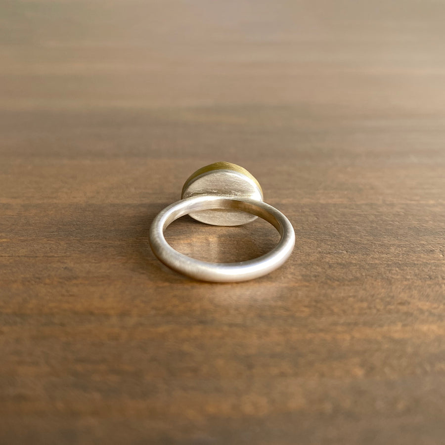 Petal Rose Cut Rose Quartz Ring